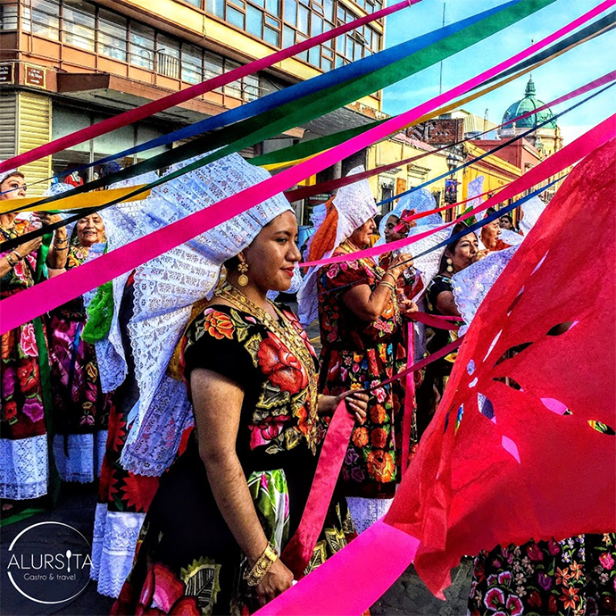 la fiesta de la Guelaguetza de Oaxaca