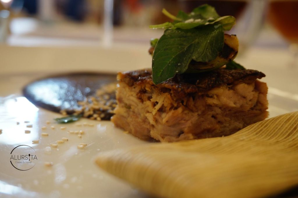 Comida en El Mural de los Poblanos Slow Food