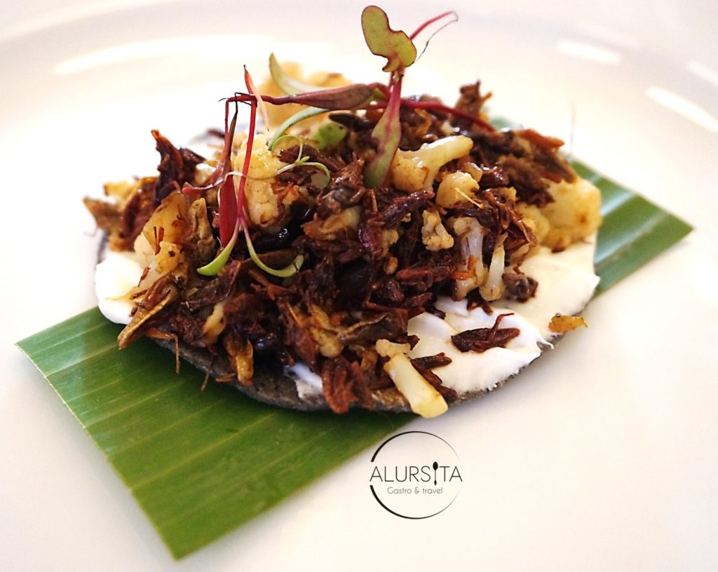 Comida en El Mural de los Poblanos Slow Food