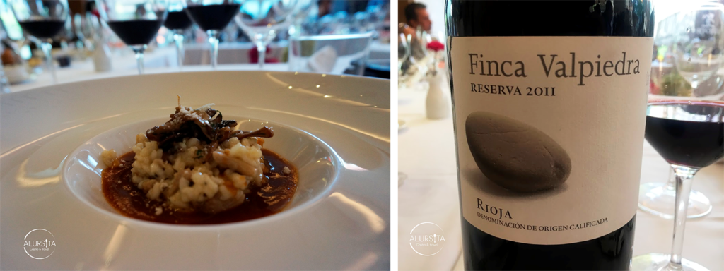 Vinos de la Rioja en el restaurante Almara con Marcos Flores.